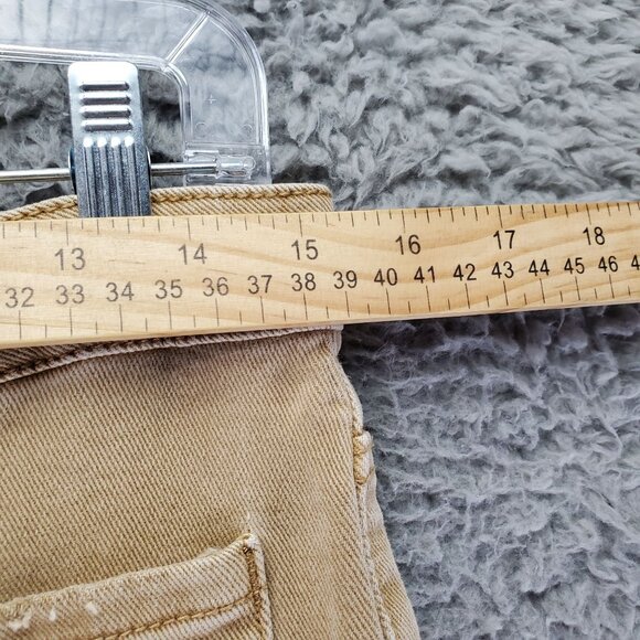 Risen Jeans Womens 13/31 Tan Brown Stretch Denim Flared - Picture 5 of 10